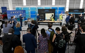 President Biden Visits Rouge Electric Vehicle Center